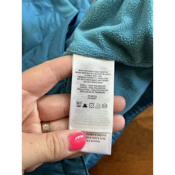 Columbia Women's Shining Light II Insulated Vest With Fleece Lining NWT Blue XS - Picture 6 of 8